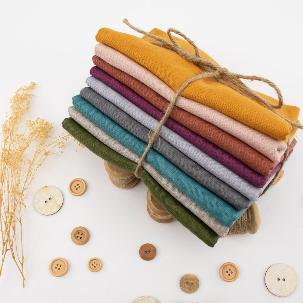 マキマロ　オアハカーナ　Oaxacana　五倍子　100％Linen マキマロ オアハカーナ Oaxacana 五倍子 100％Linen