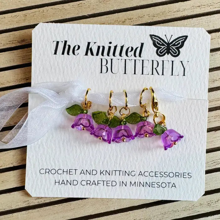 The Knitted Butterfly Stitch Marker Sets