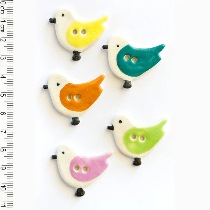 Ceramic Washable Buttons - Figural
