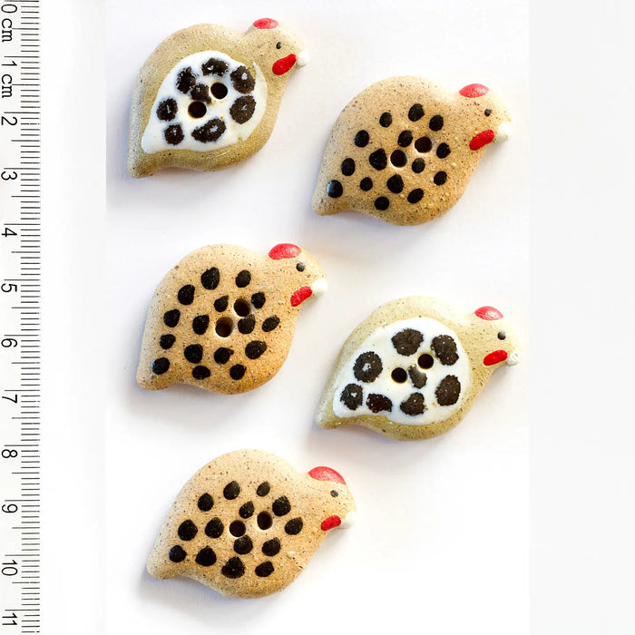 Ceramic Washable Buttons - Figural
