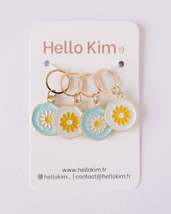 Daisies Stitch Markers