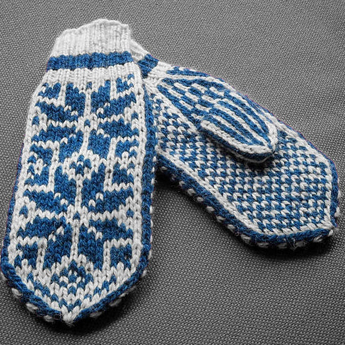 Learn to Knit Colorwork: Selbu Mitts