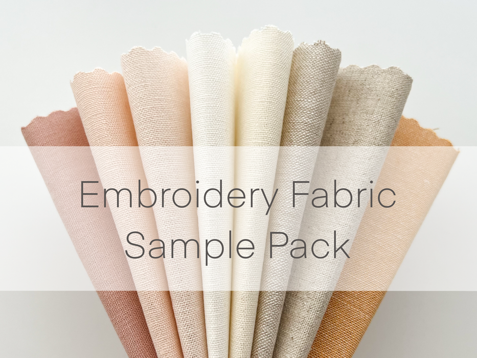 Embroidery Fabric Pack