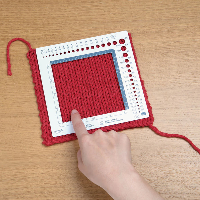 Swatch Ruler and Needle Gauge