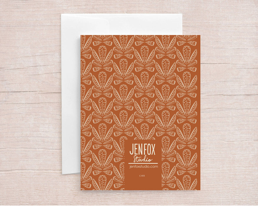 Feathers Greeting Card