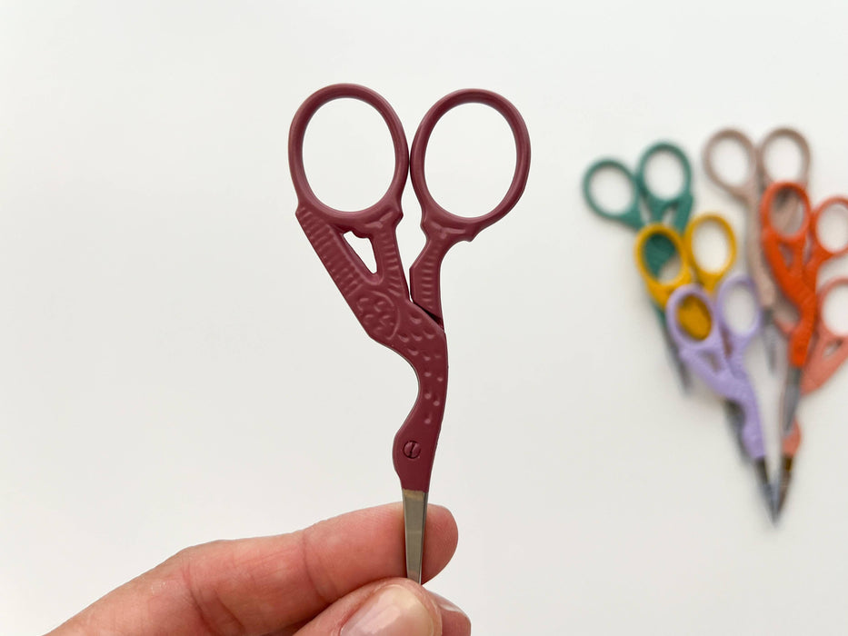 Stork Embroidery Scissors