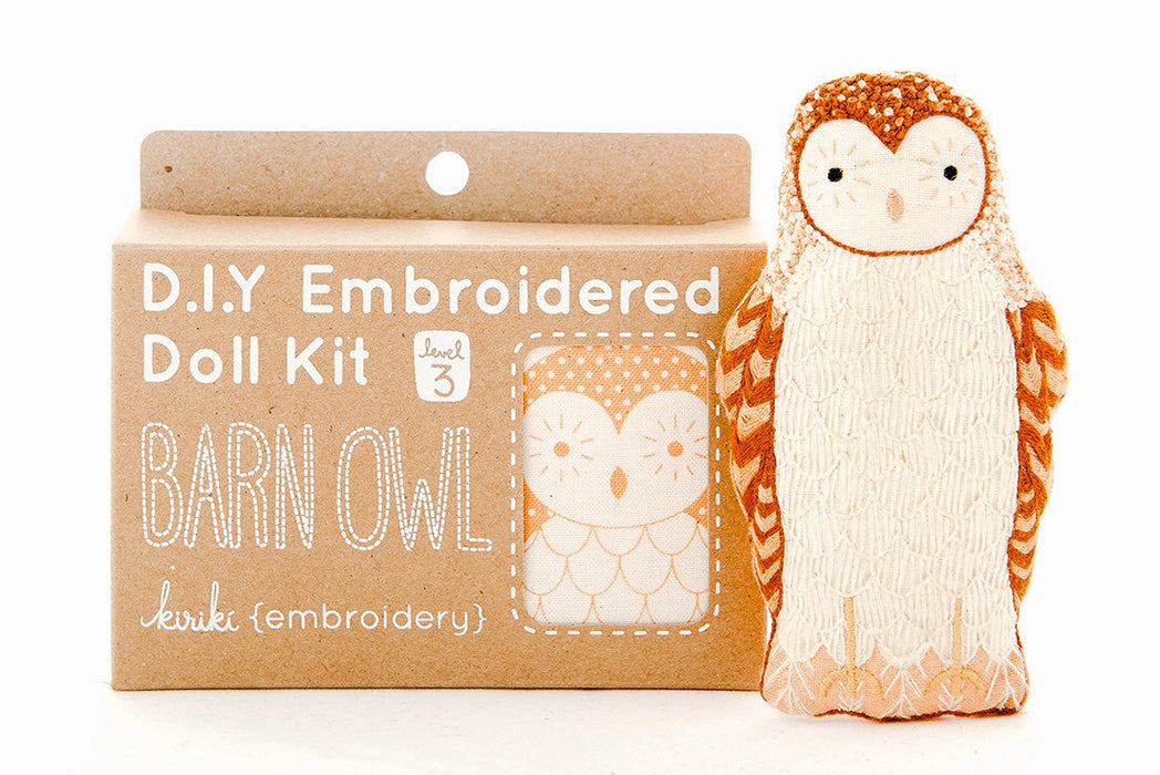 Animal Doll Embroidery Kits