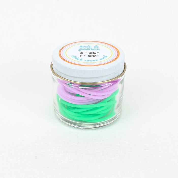 Knitting Stitch Saver Cords