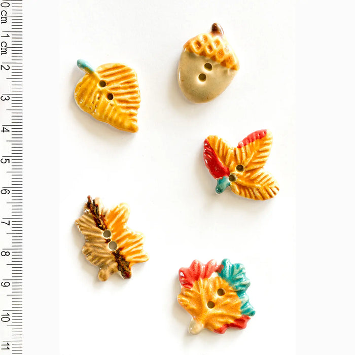 Ceramic Washable Buttons - Figural