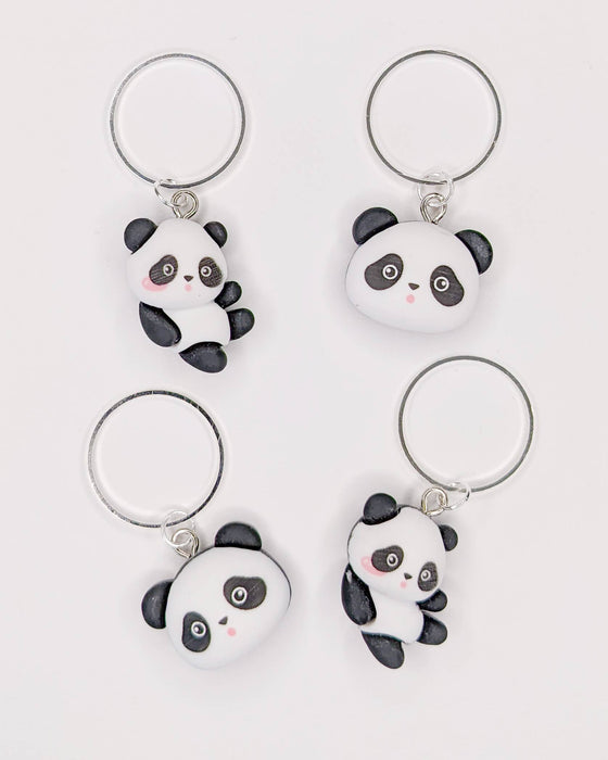Happy Pandas Stitch Markers