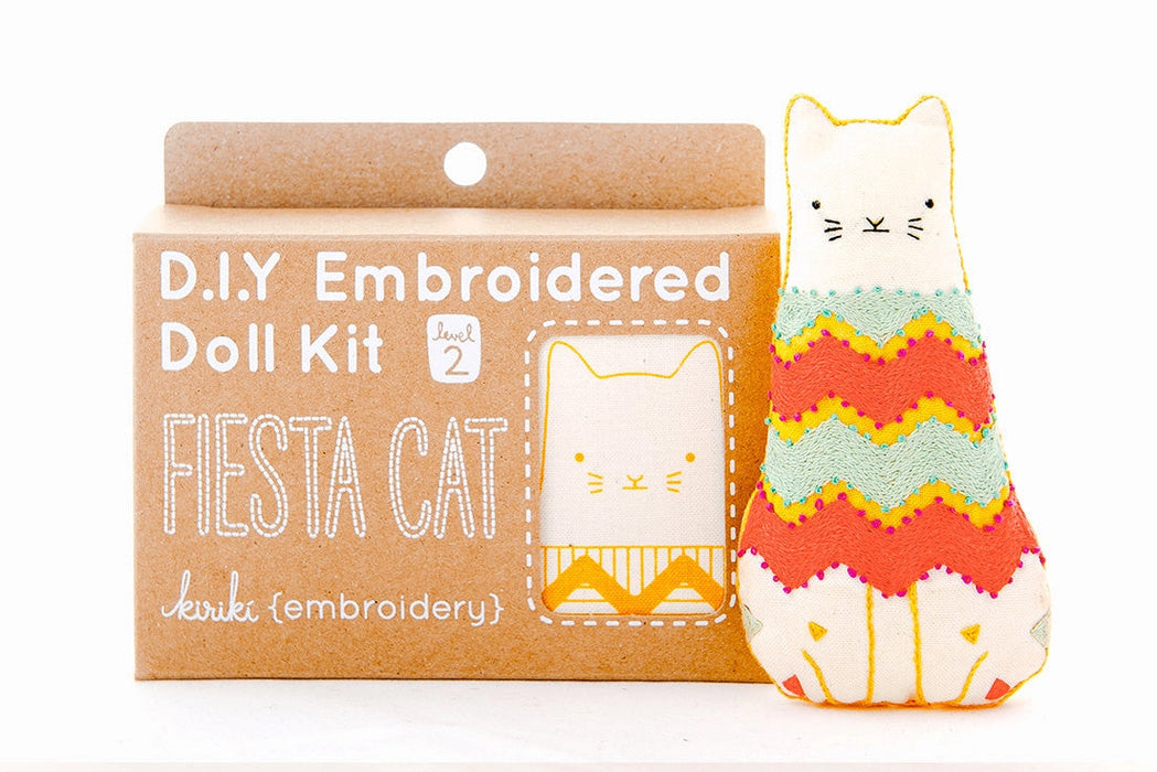 Animal Doll Embroidery Kits
