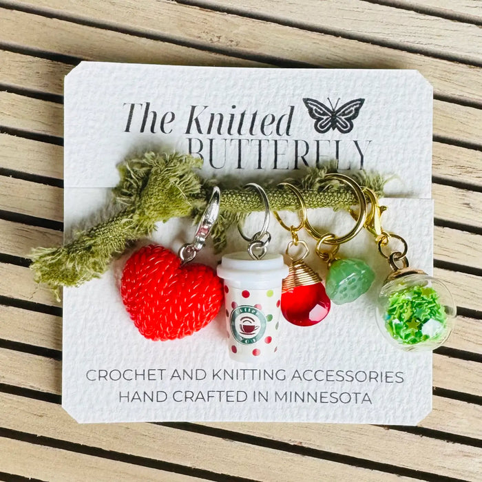 The Knitted Butterfly Stitch Marker Sets