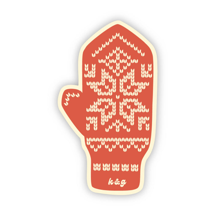 Norwegian Mitten Sticker