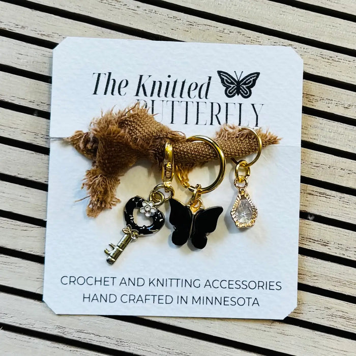 The Knitted Butterfly Stitch Marker Sets