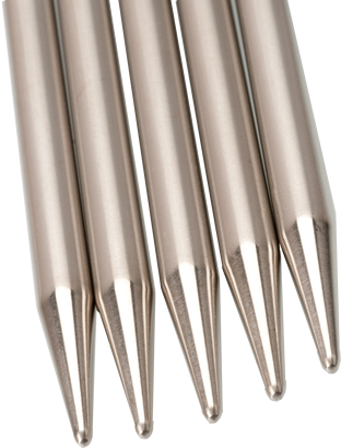 Steel Double Pointed Needles 8"