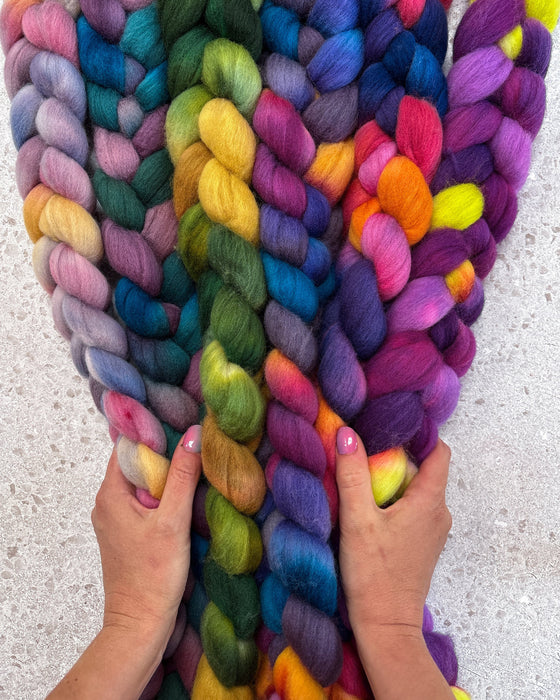 Combed Top Spinning Fiber