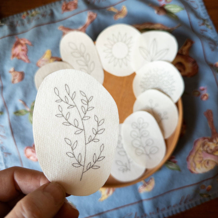 Autumn Botanicals Stick and Stitch Embroidery Patterns