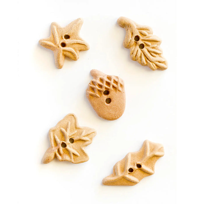 Ceramic Washable Buttons - Figural