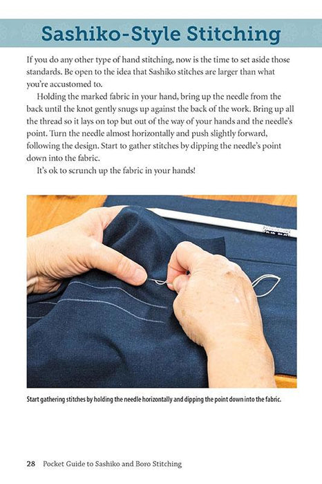 Sashiko and Boro Stitching (Pocket Guide )