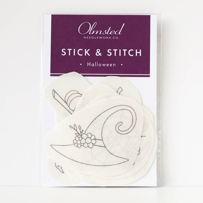 Halloween Stick and Stitch Embroidery Patterns
