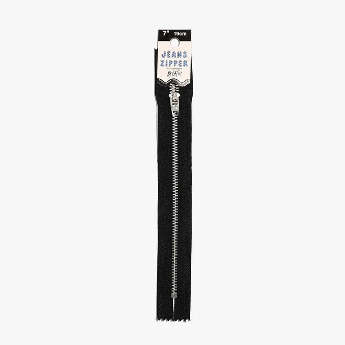 Jeans Zipper - Black