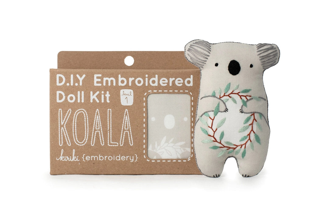 Animal Doll Embroidery Kits