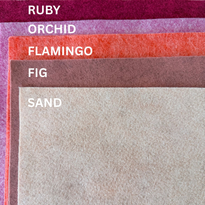 Felt Sheets - Merino Wool Blend