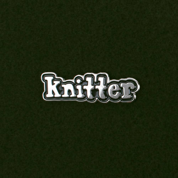 Knitter Enamel Pin