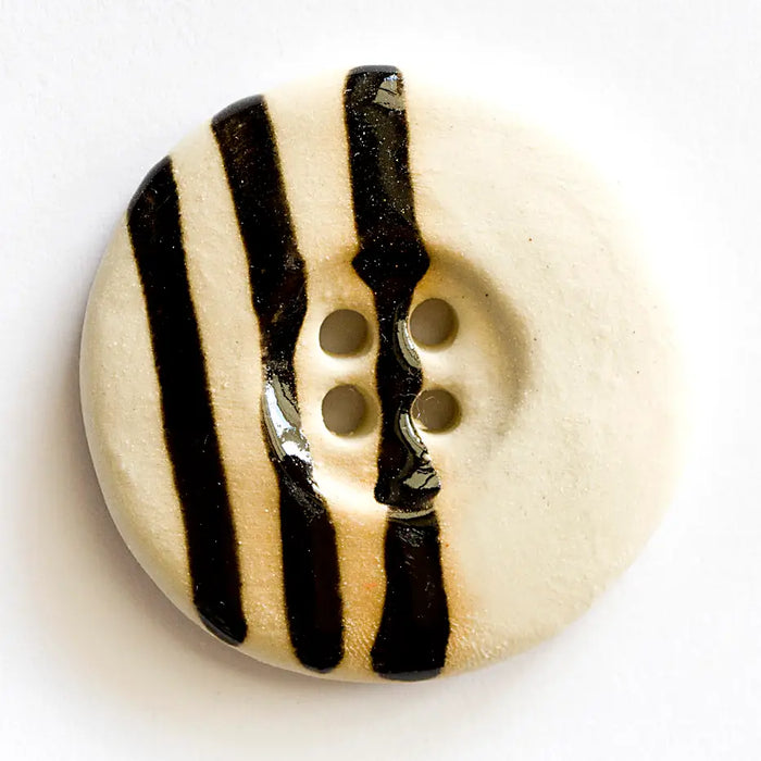Ceramic Washable Buttons - Geometric Shapes
