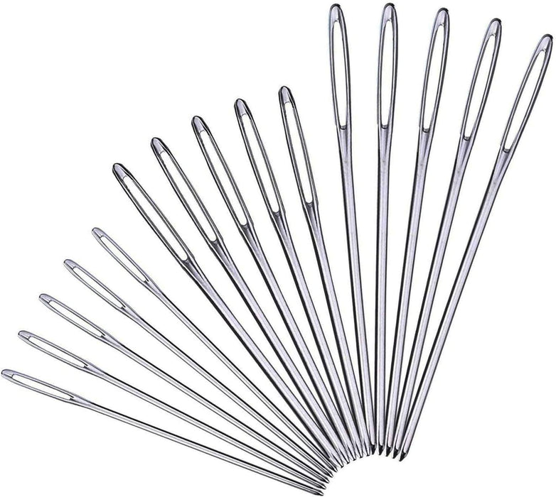 Tapestry Needle Set in Rosewood and Brass Case