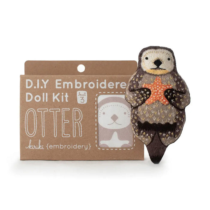 Animal Doll Embroidery Kits