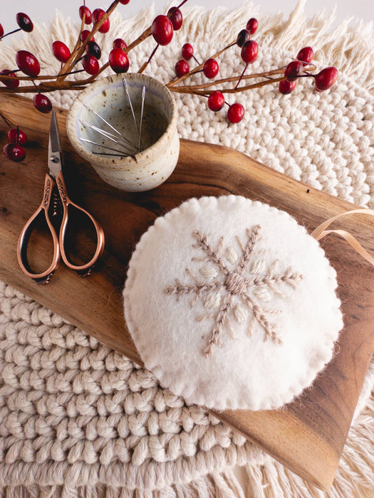 Snowflake Stick and Stitch Embroidery Patterns