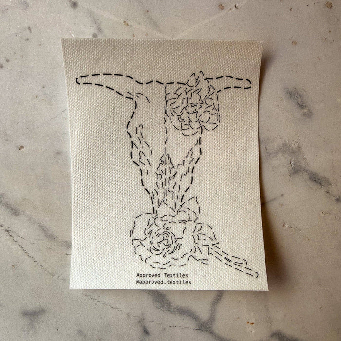 Georgia O'Keeffe's Florals: Visible Mending Transfers