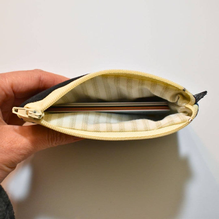 Mini Zipper Pouch | U-Pick Design | Upcycled & Handmade USA