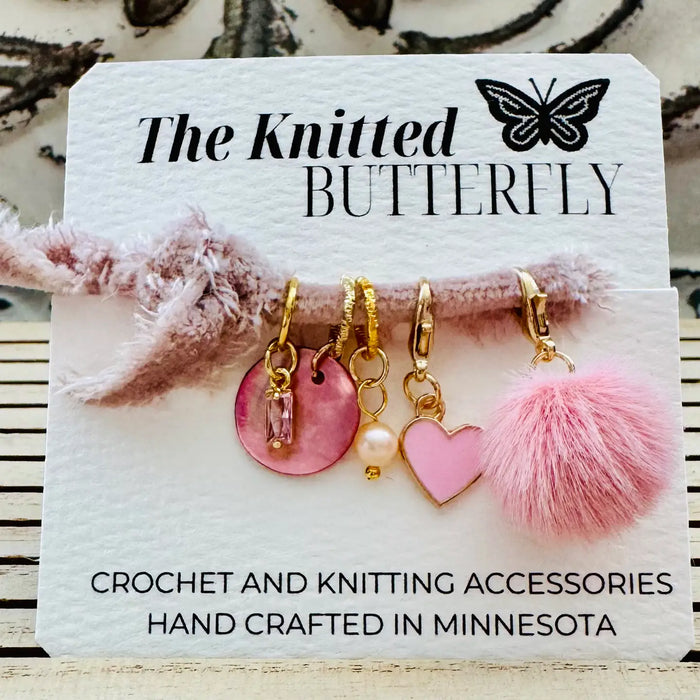 The Knitted Butterfly Stitch Marker Sets
