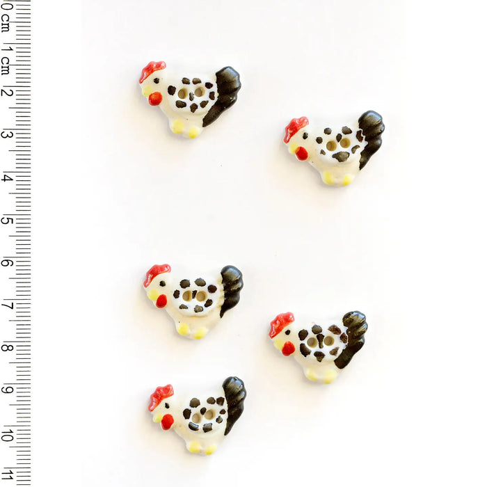Ceramic Washable Buttons - Figural