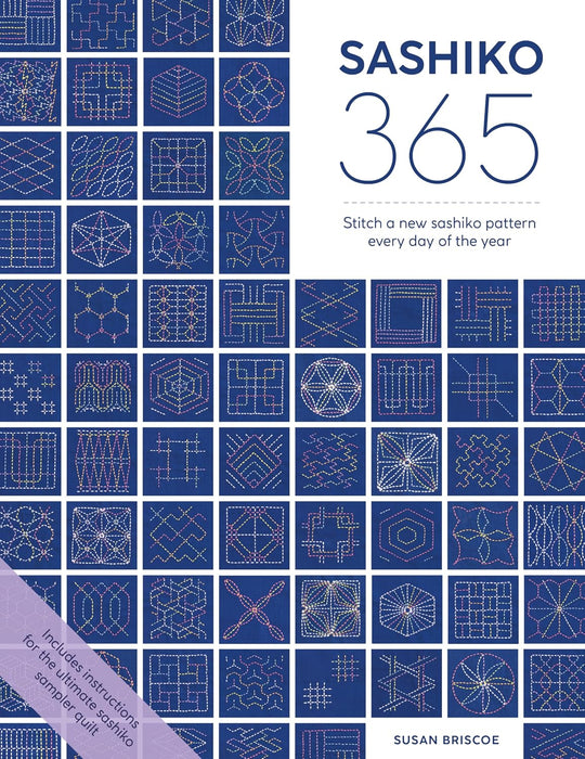 Sashiko 365: Stitch a news pattern every day of the year