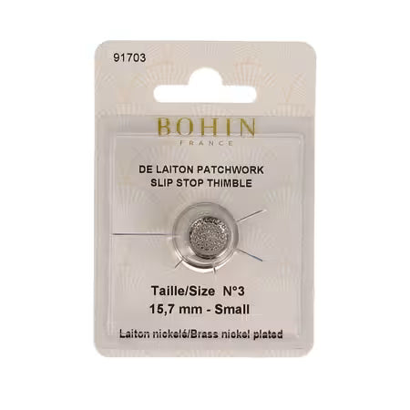 Nickel Plated Brass Thimble