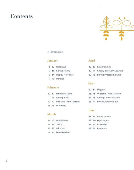 Stitching Through The Seasons