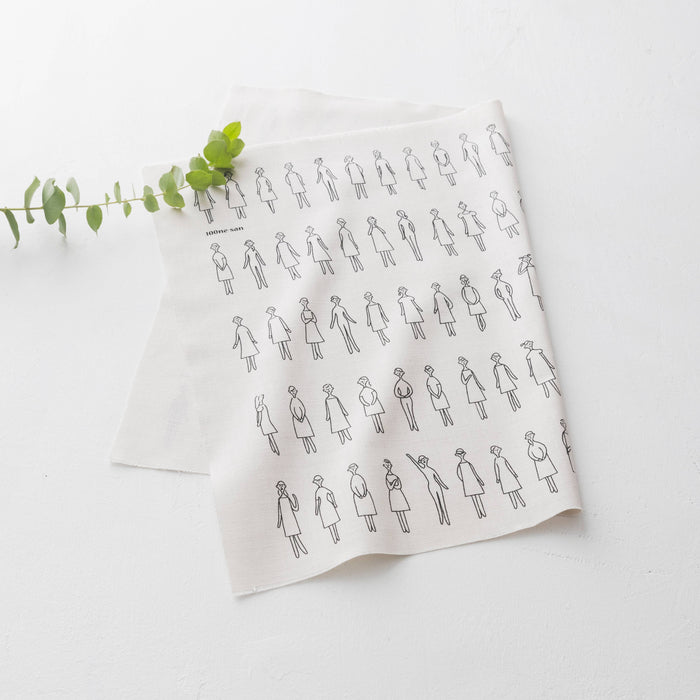 COSMO 100 Ladies Pattern Embroidery Fabric