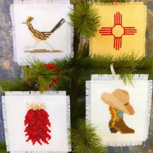 New Mexico Ornament Collection Cross Stitch
