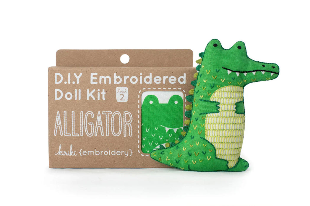 Animal Doll Embroidery Kits