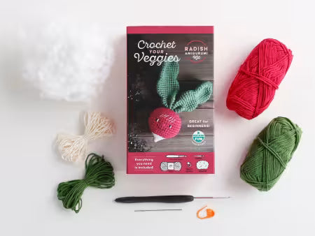 Crochet Your Veggies Amigurumi Kit