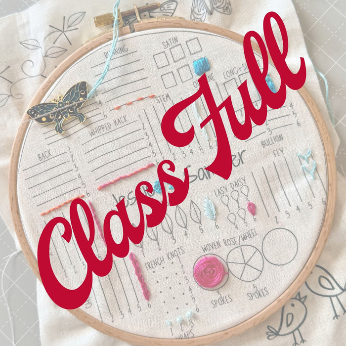 Learn to Embroider - Drawing Stitches Sampler