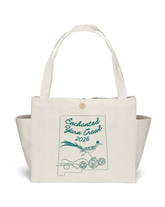 PRESALE Enchanted Yarn Crawl 2026 Cotton Tote