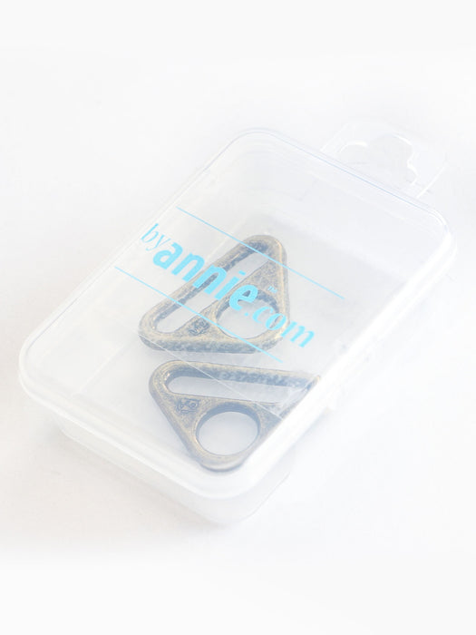 1" Triangle Rings