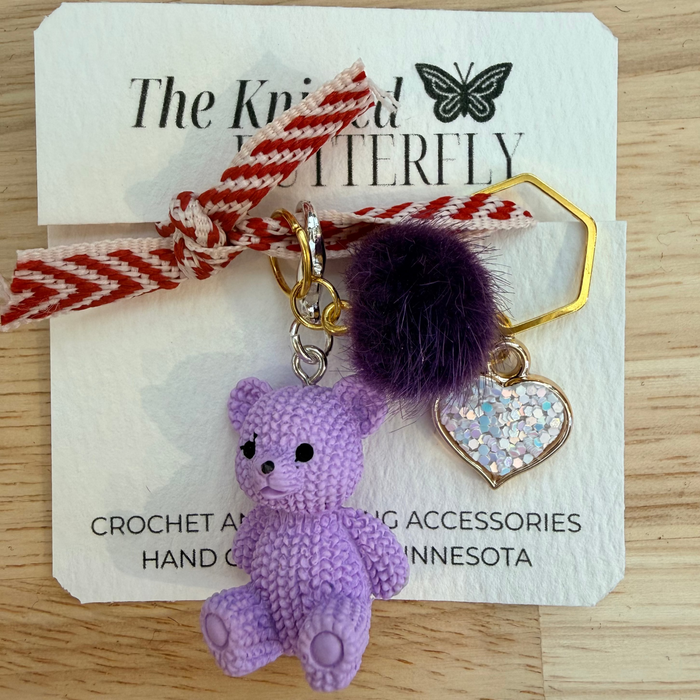 The Knitted Butterfly Stitch Marker Sets