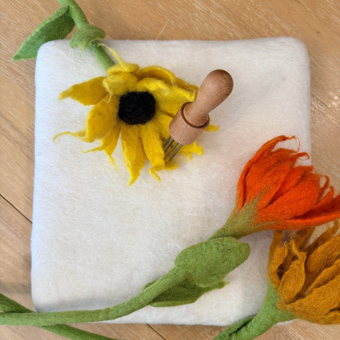 Wood 8 Needle Felting Tool