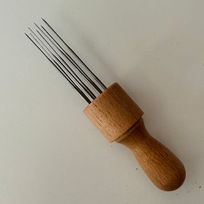 Wood 8 Needle Felting Tool