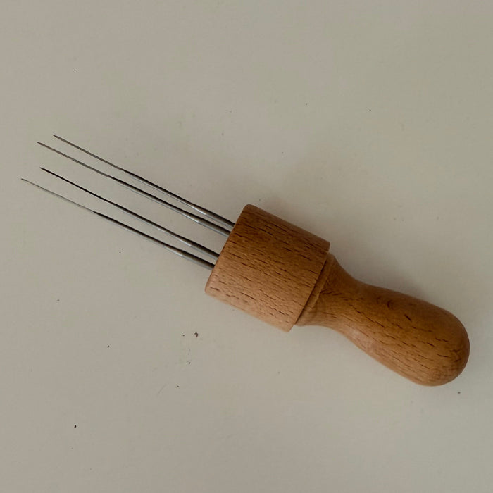 Wood 8 Needle Felting Tool